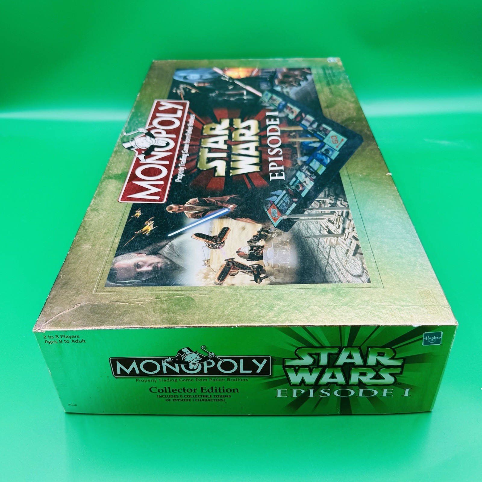 Star Wars Episode I Monopoly Collector Edition 3D Board Open Box / 100% Complete