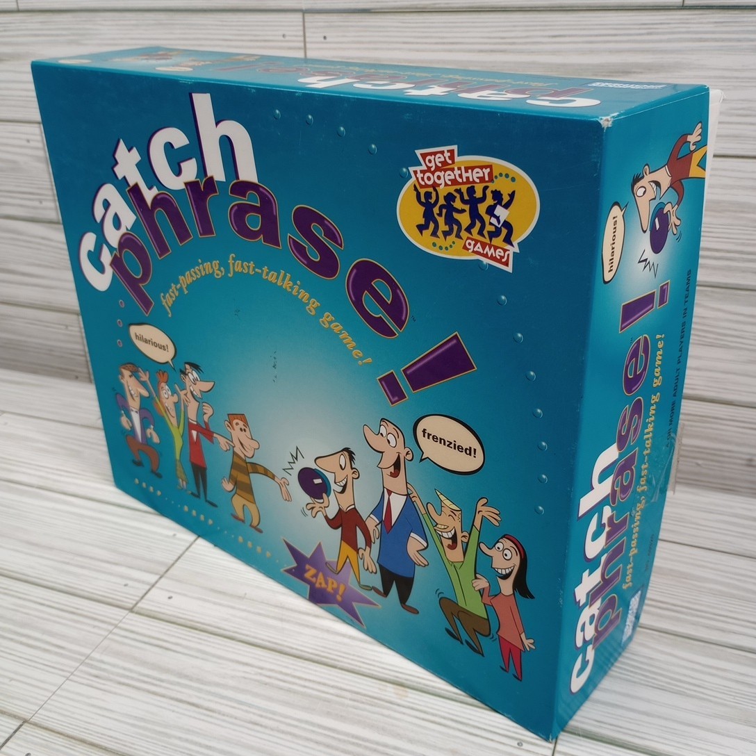 Catch Phrase Vintage game Original Parker Brothers Fast Talking – 100% Complete