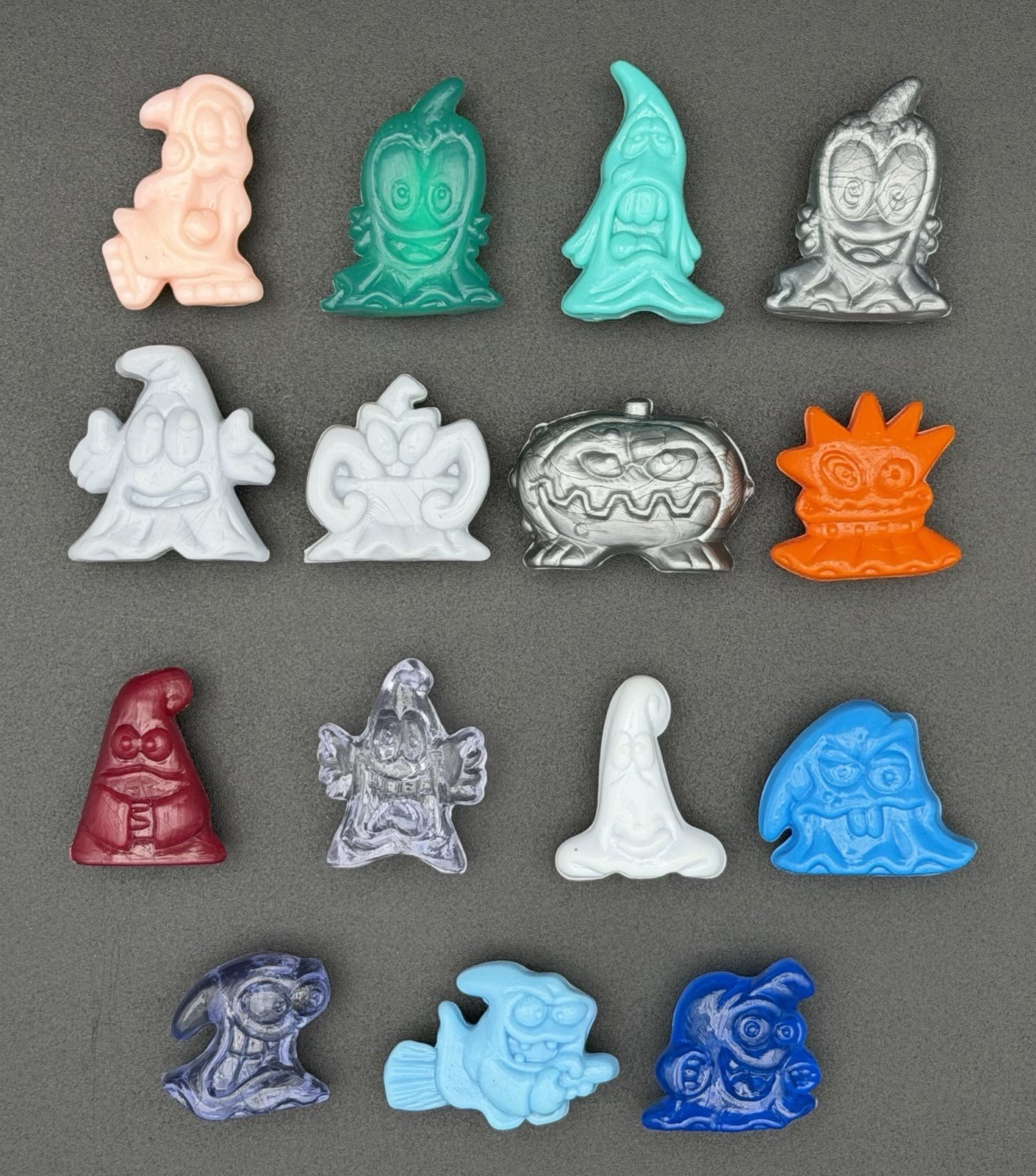Lot 15 Gogo’s Crazy Bones Ghost Series 2004 Assorted Figures