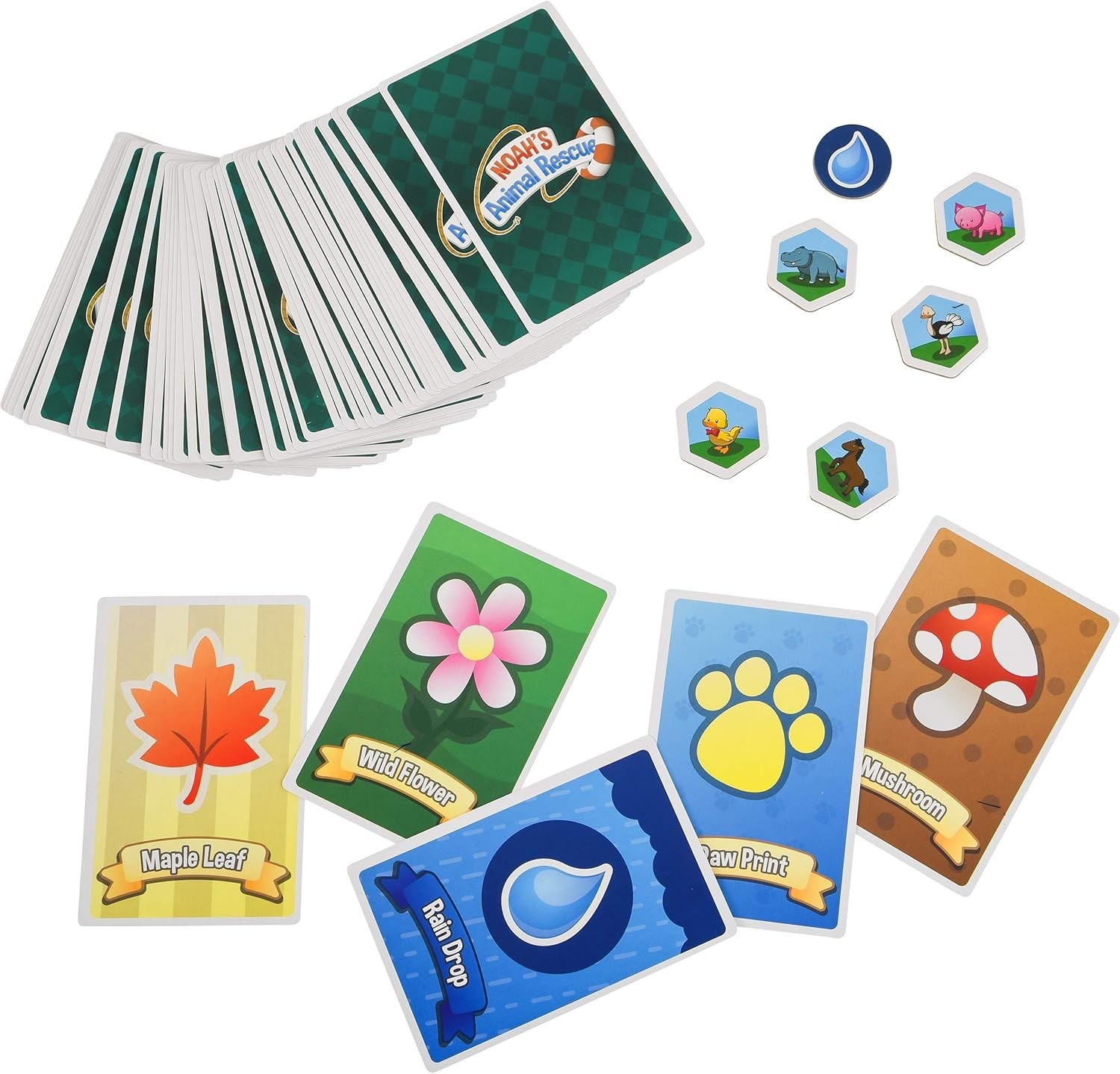 Kids Board Game Noah’s Animal Rescue Team Play Educational Fun for Family Night