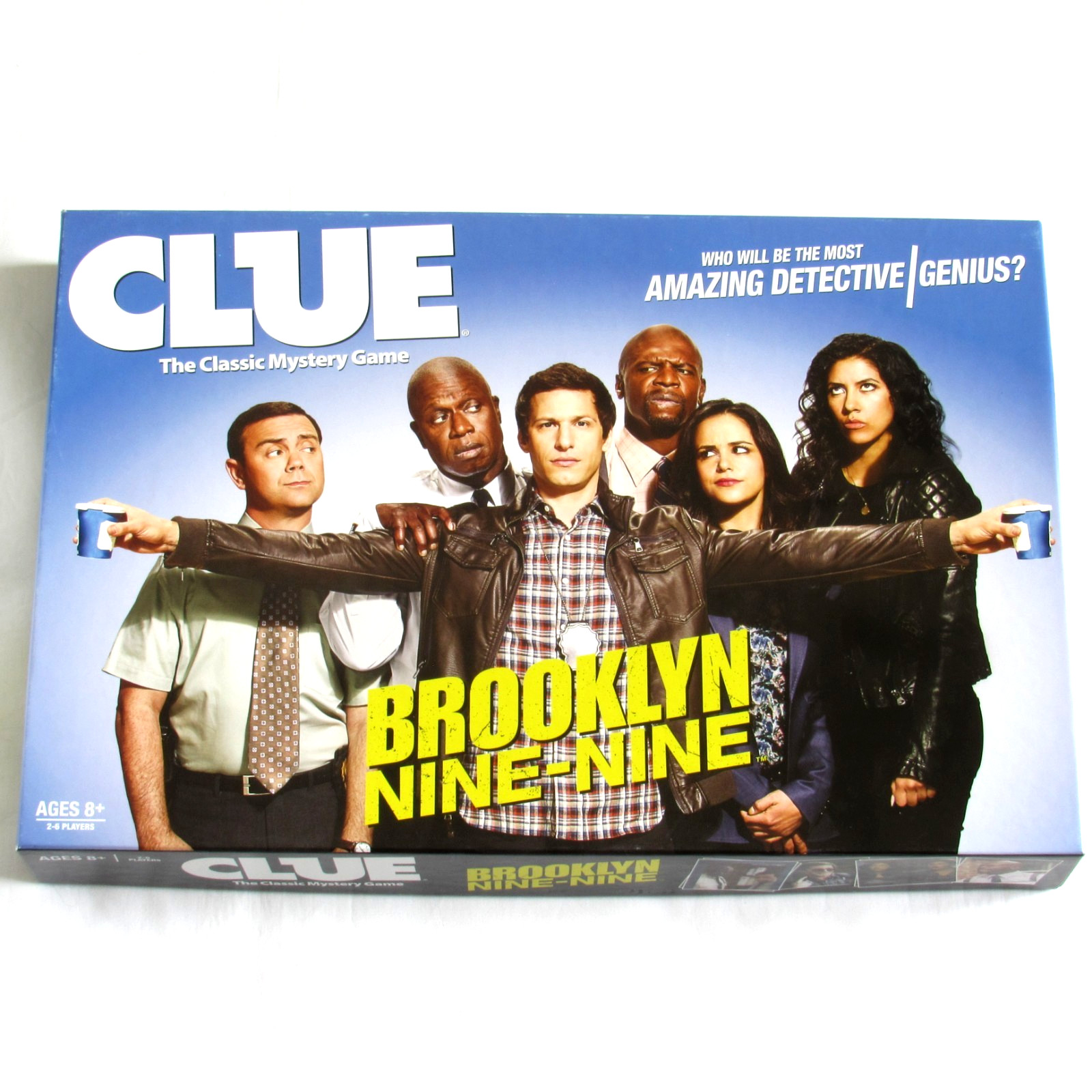 Clue Brooklyn Nine-Nine Board Game 100% Complete 2021