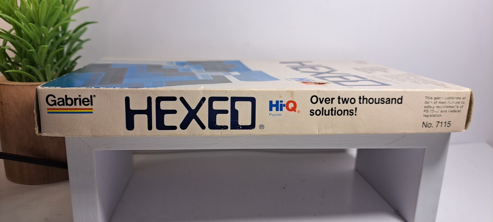 Gabriel HEXED HI-Q PUZZLE GAME Vintage
