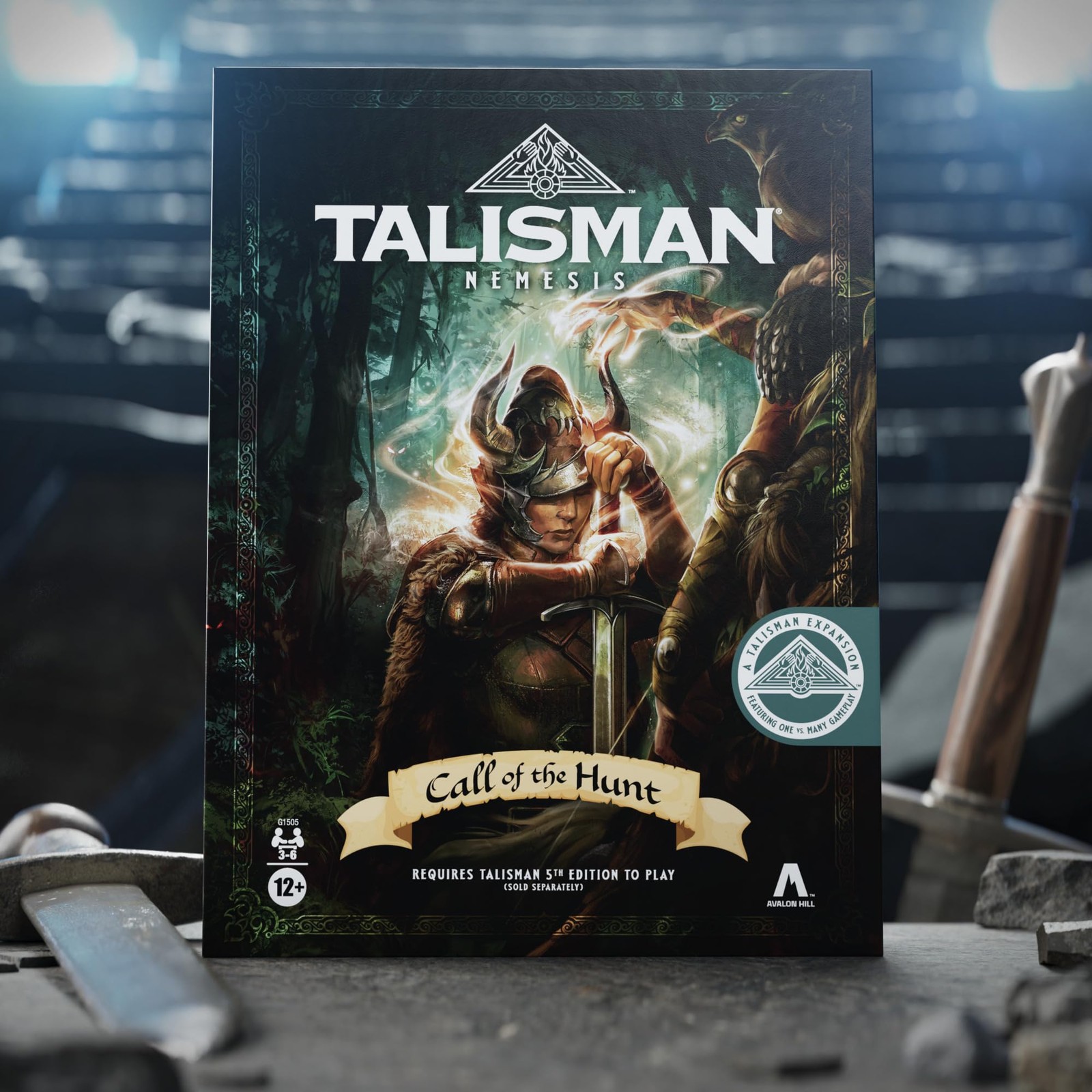 Avalon Hill Talisman Nemesis: Call of The Hunt Expansion Pack – Adventure Strate