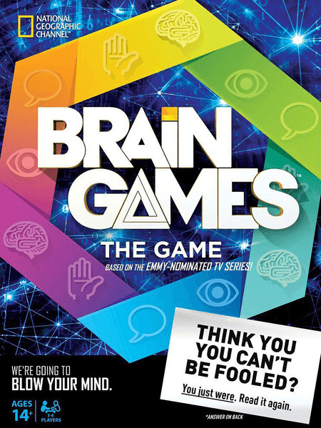 National Geographic BRAIN GAMES | The Game 100% Complete in Excellent Condition!