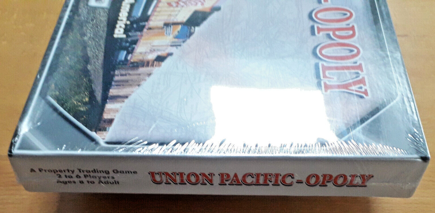 Union Pacific-Opoly – Collector’s Edition von 1999 – noch original eingesiegelt