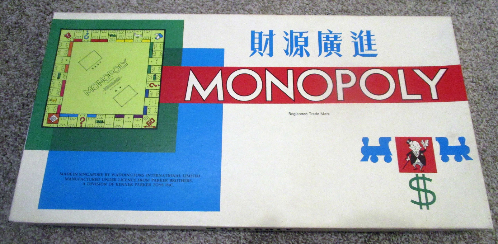 Four vintage non-US monopoly sets – Australia, Israel, Hong Kong, Venezuela