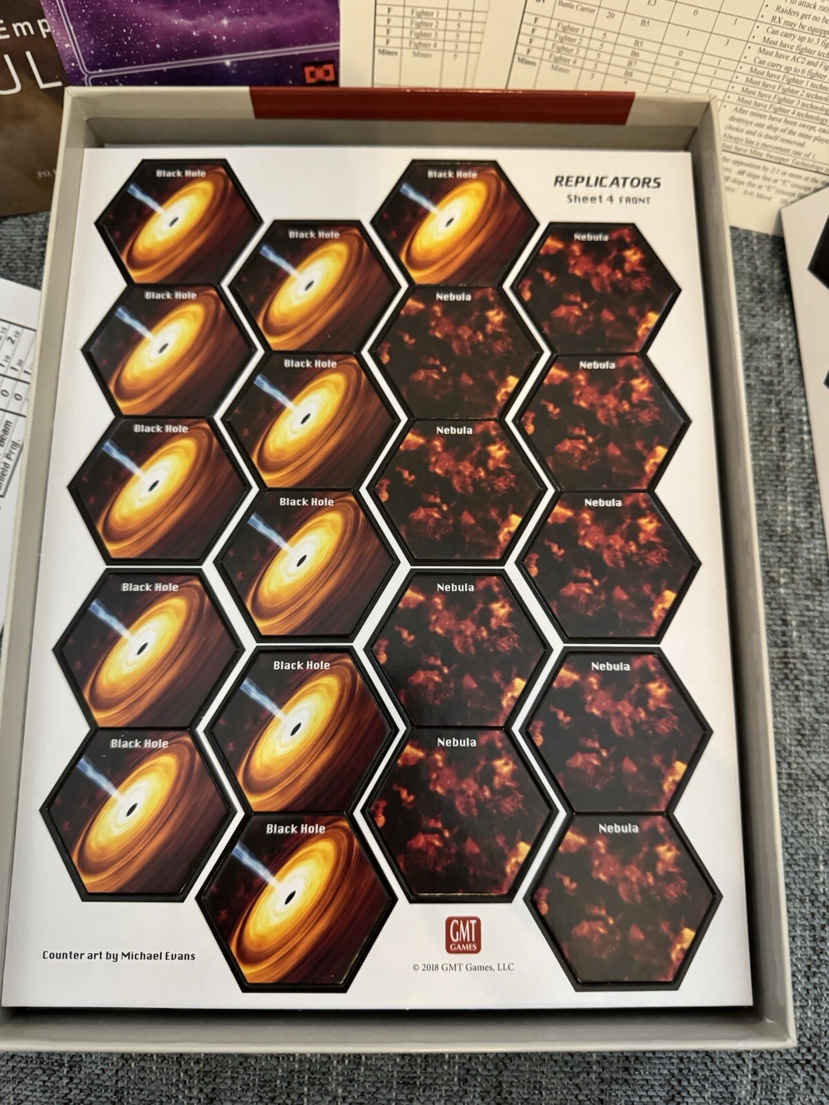 Space Empires: Replicators (open, unpunched) GMT Games GMT1717