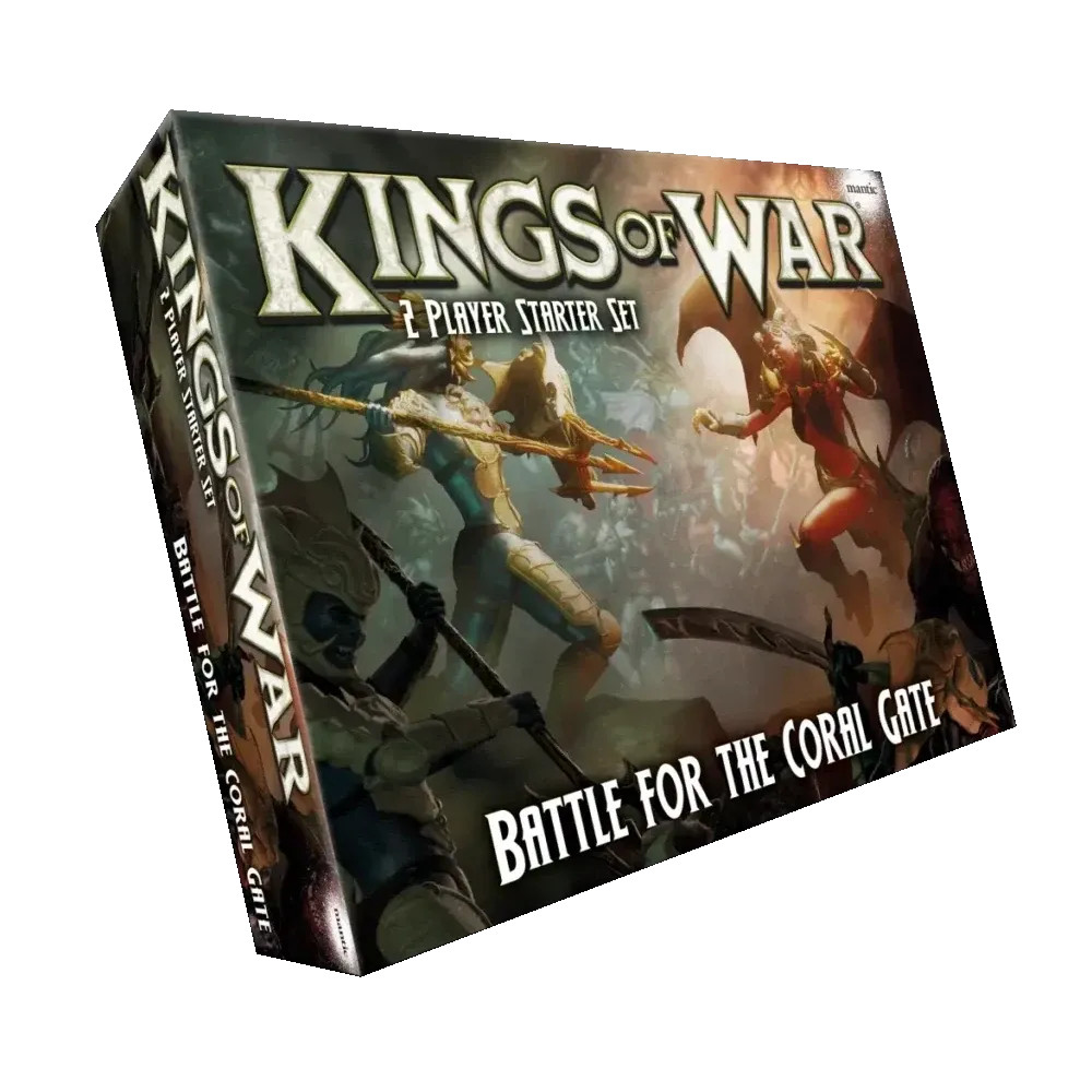 Kings of War:Battle for the Coral Gate 2-Player Starter Set