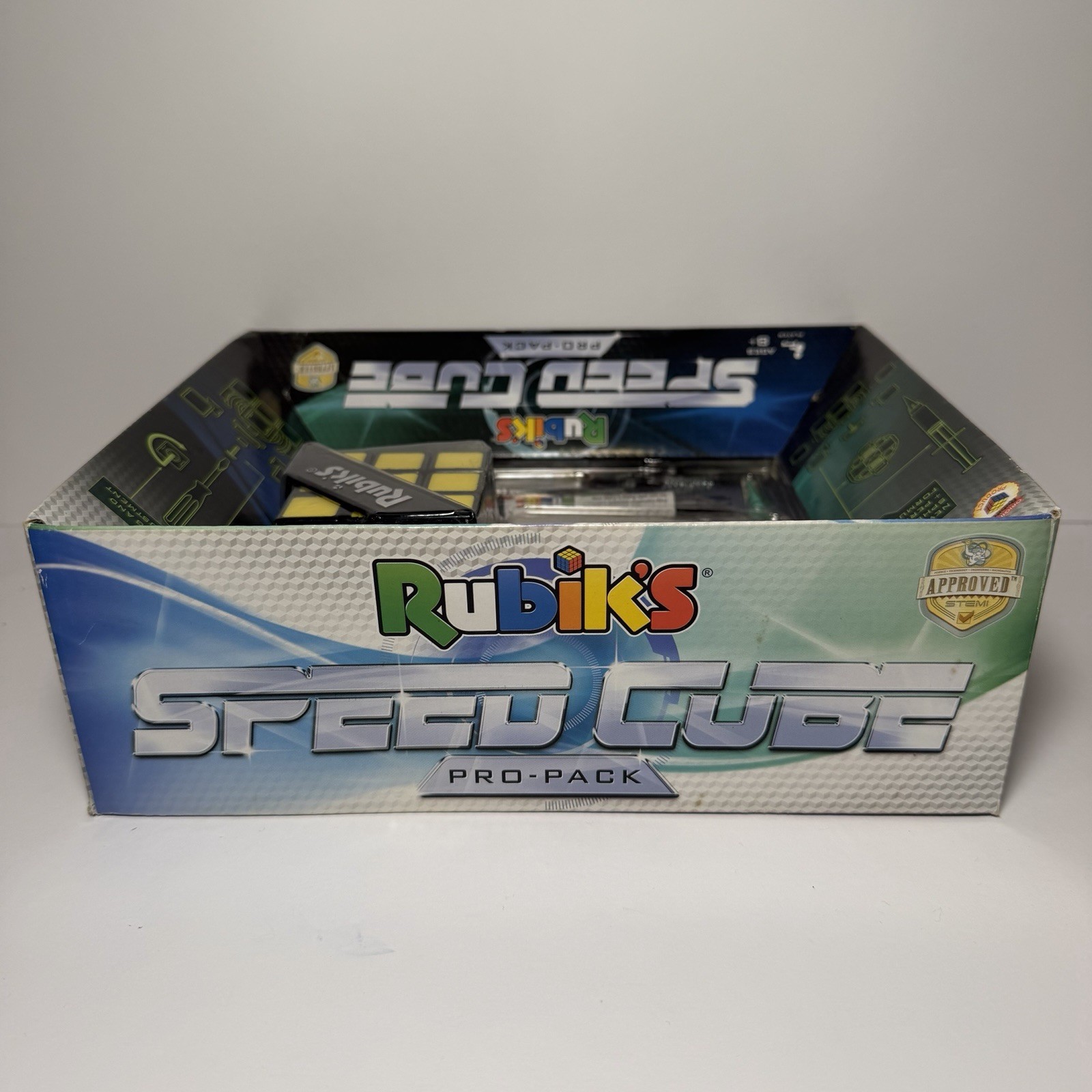 Rubik’s Speed Cube Pro Pack Kit Winning Moves Games New In Damaged Box Cubing