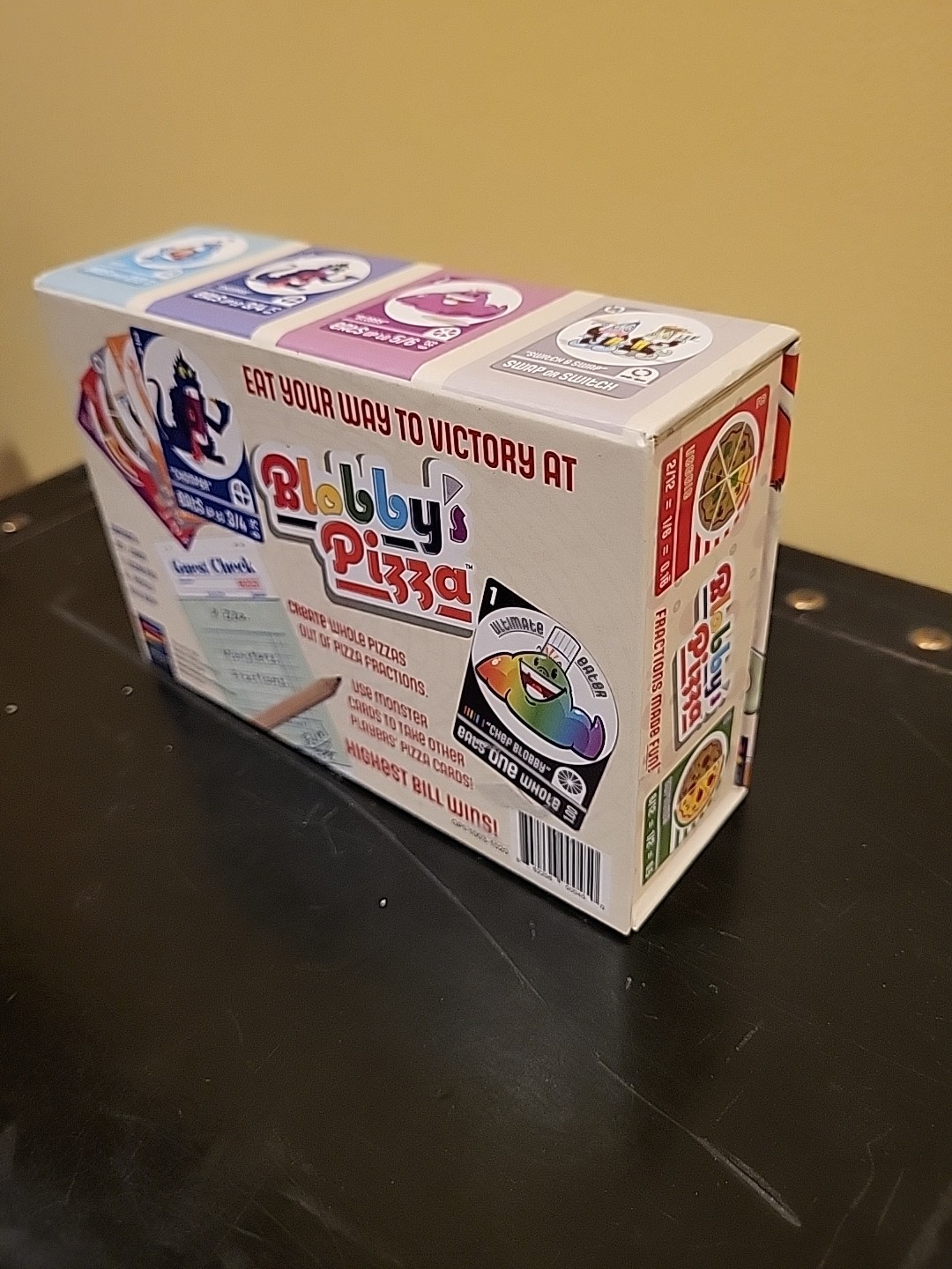 Blobby’s Pizza Math Card Game: Crazy Fun Strategic Pizza Eating Contest