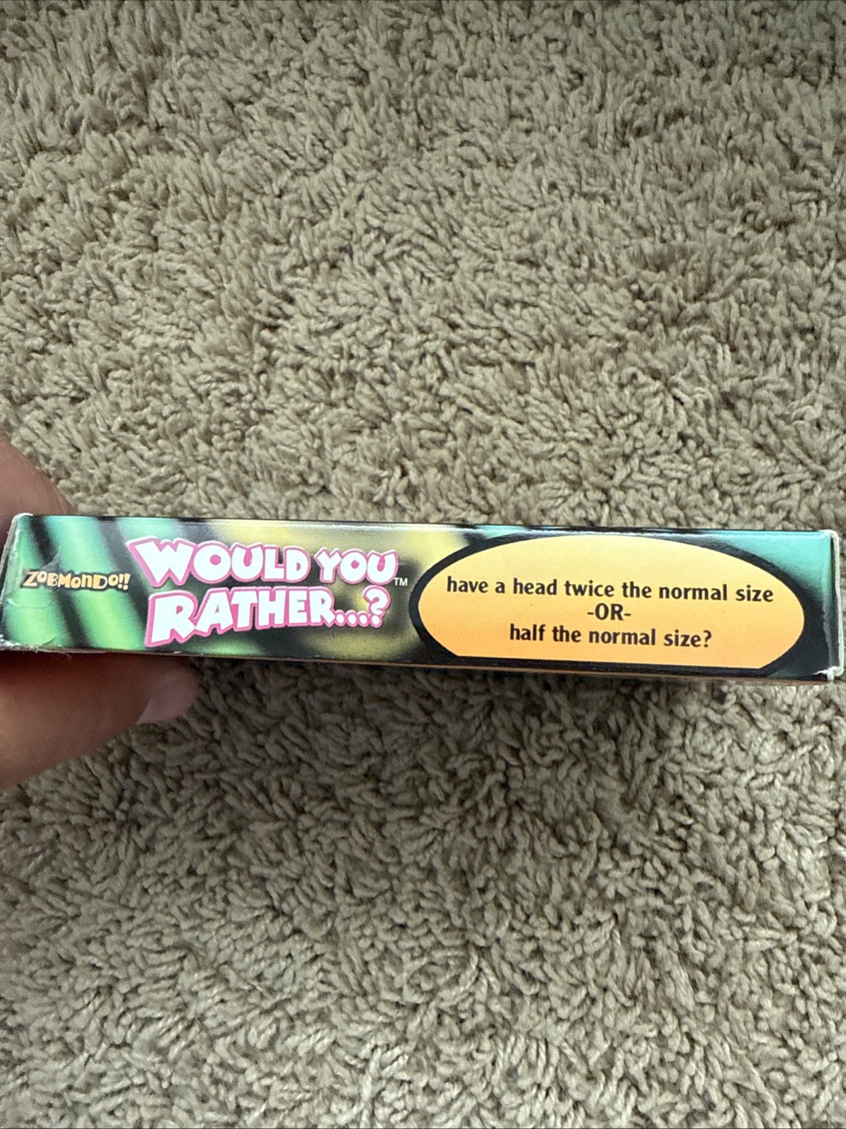 Would You Rather….? Card Game by Zobmondo!! Adults and Teens Edition Complete