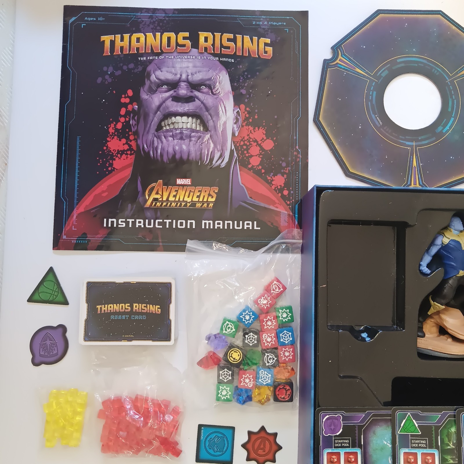 Marvel Avengers Infinity War Thanos Rising Game USAopoly 2018