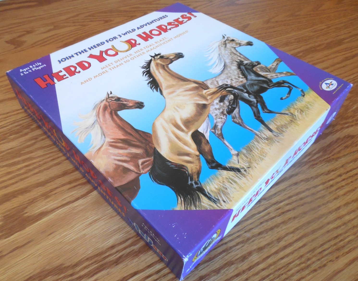 NEW Talicor Aristoplay “Herd Your Horses” Game of 3 Wild Adventures Ages 8+