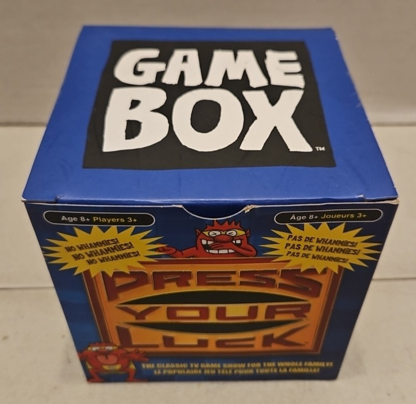 Press Your Luck / Game Box By Imagination Gaming – New G