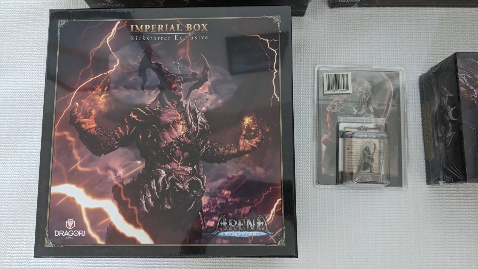 Kickstarter Arena: The Contest All-in pledge Expansions, KSE & Promos NEW Sealed