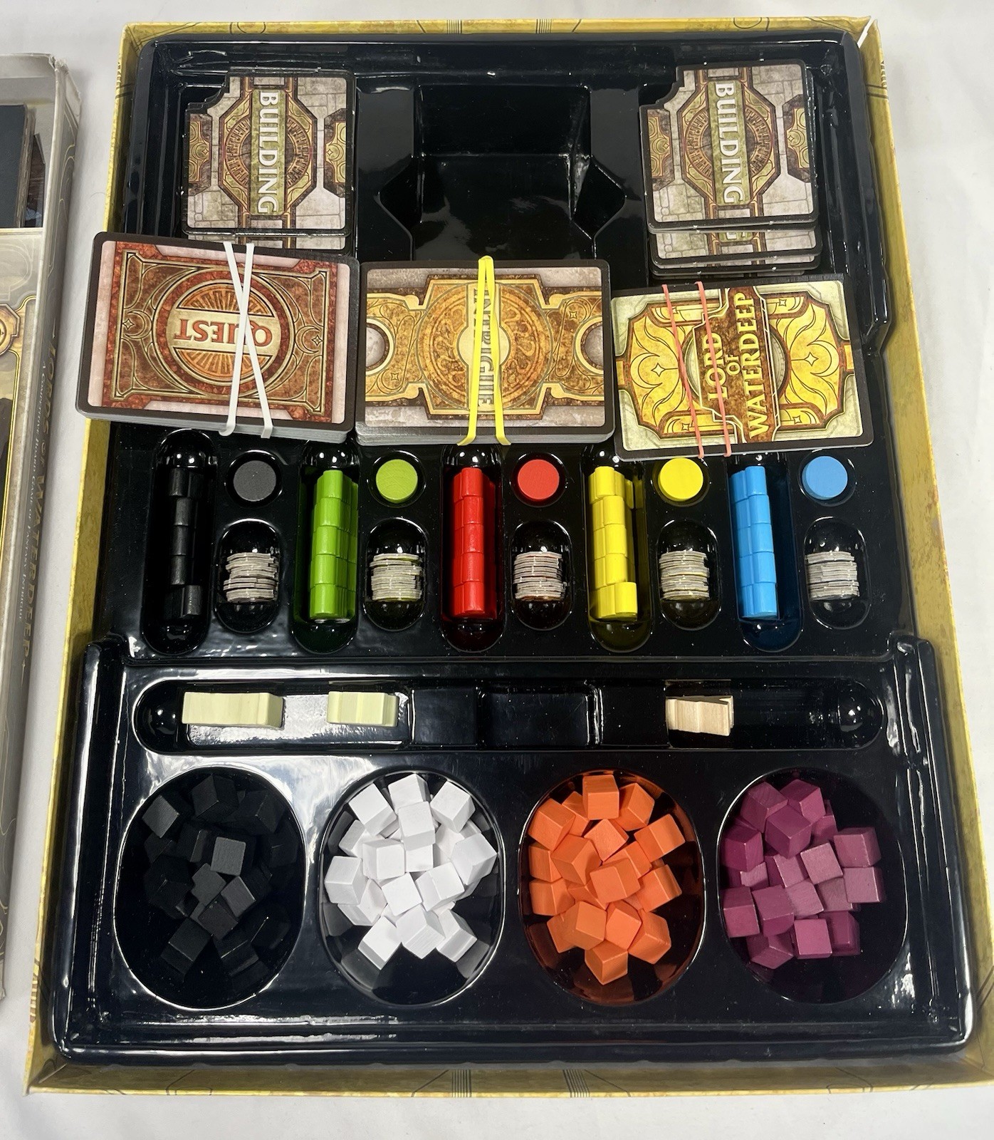 Lords of Waterdeep Dungeons and Dragons Board Game 100% Complete