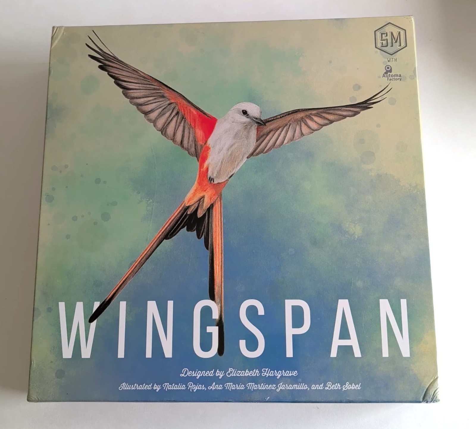 Wingspan 2nd Edition Stonemaier Games Board Game NEW Bird Collection 1-5 players