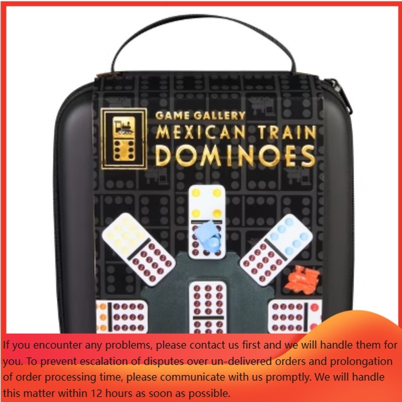 Game Gallery Mexican Train Dominoes Set, Styles May Vary