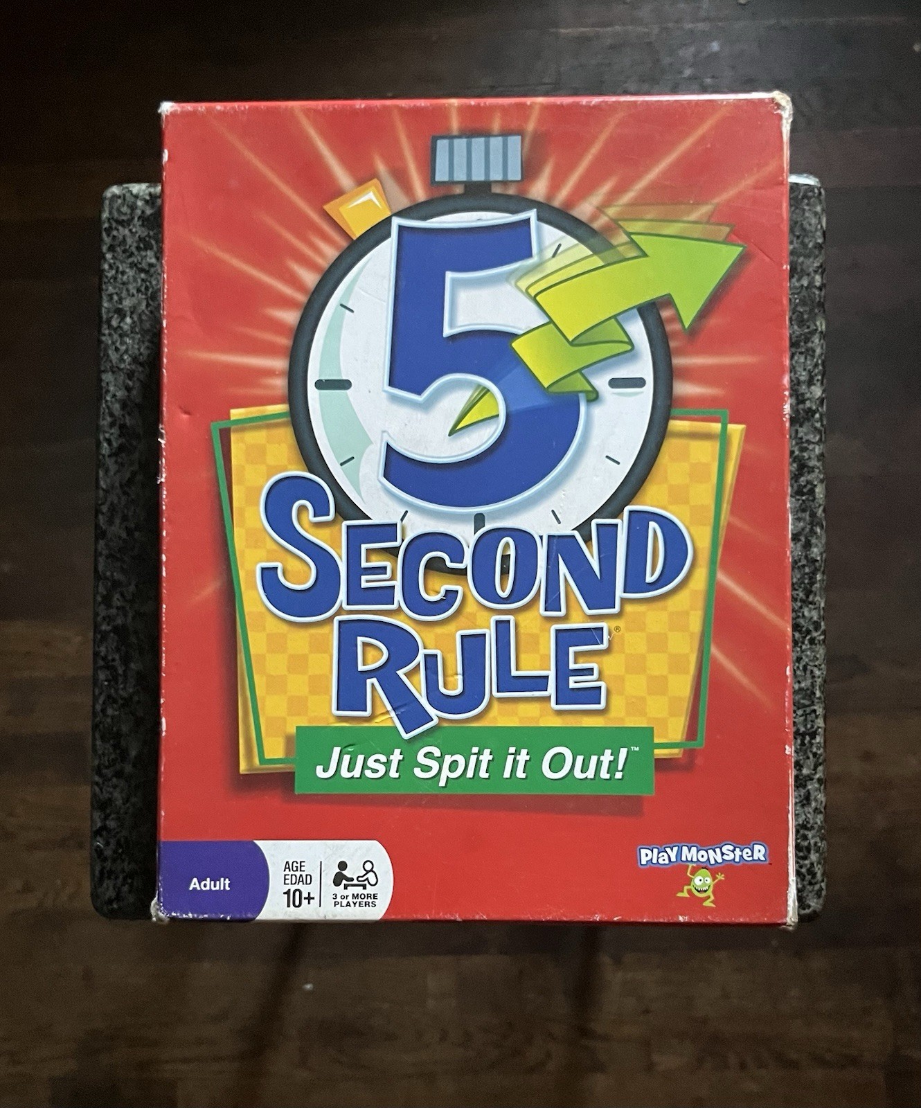 Patch Products 5 Second Rule Party Game Timer Cards Ages 10+ Complete