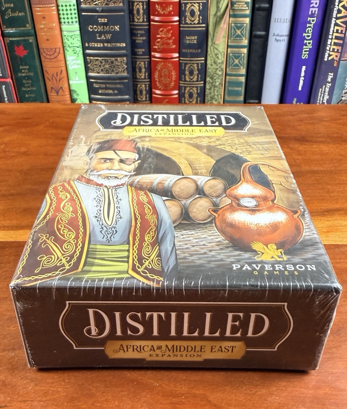 Paverson Games: Distilled: Africa & Middle East Expansion – Thematic Strategy Ca