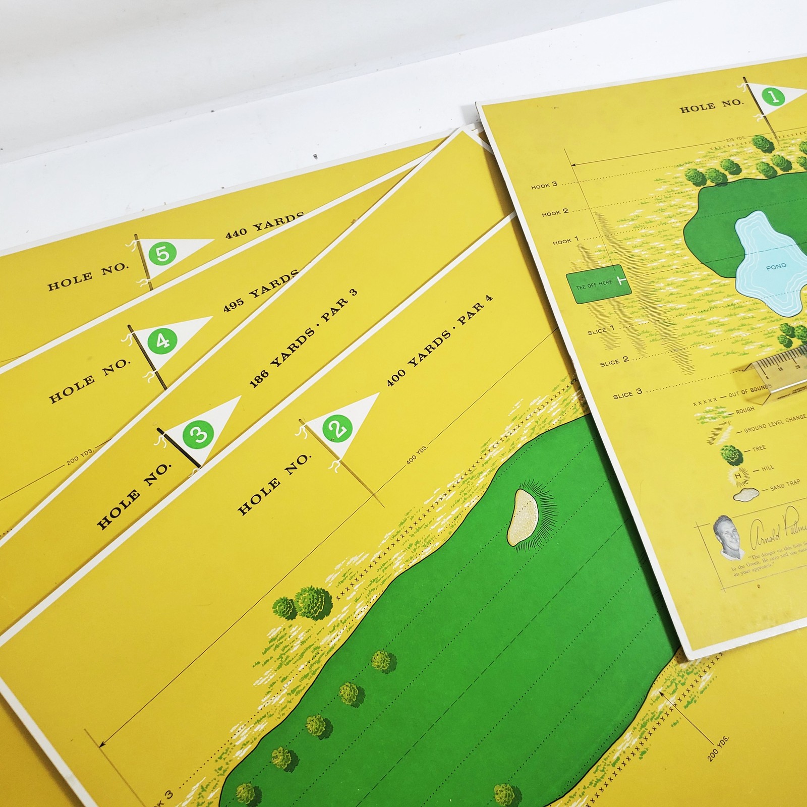 Vintage 1961 Arnold Palmer’s Inside Golf Board Game – Complete David Bremson Co.