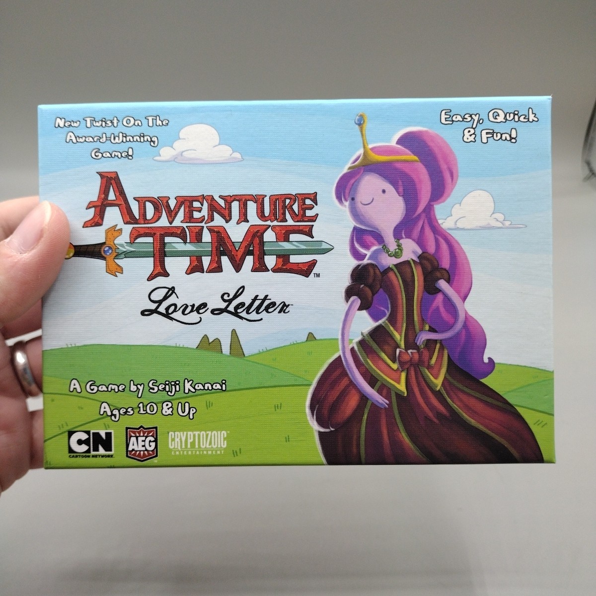 Love Letter Adventure Time Boxed Edition Complete Steve Jackson OOP Sealed Cards