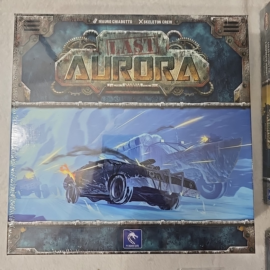 Last Aurora Base Game + Project Athena + Miniatures + Mutant Set (UNOPENED)