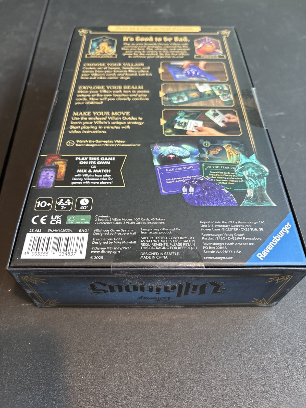 NEW Disney Villainous – Treacherous Tides Board Game Ravensburger SEALED Target