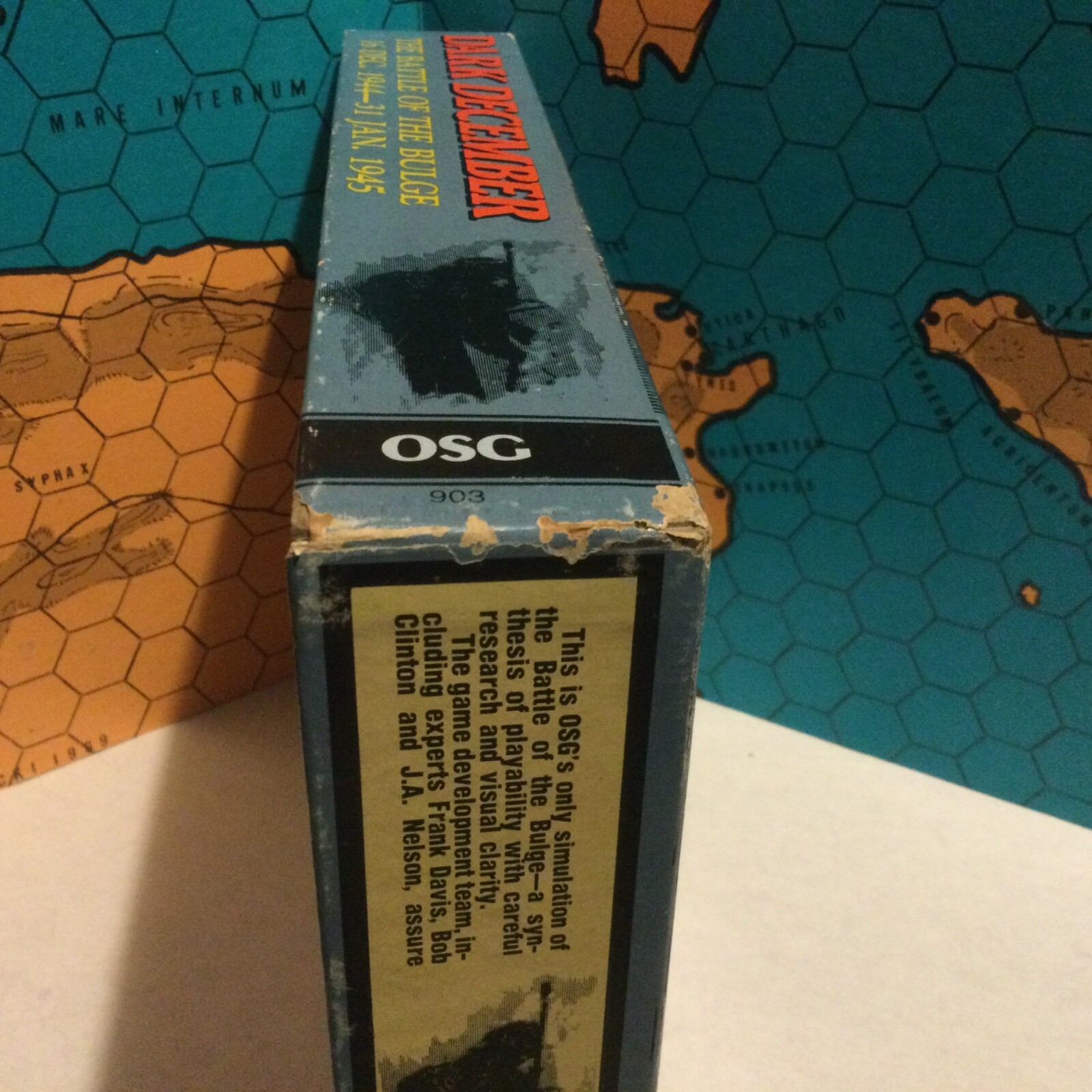 DARK DECEMBER unpunched Battle of the Bulge OSG WWII Operational Studies Group
