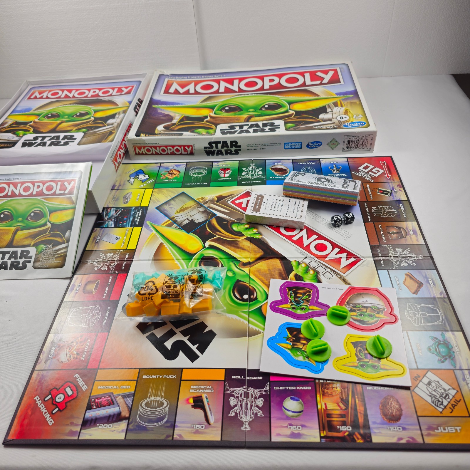 Monopoly Star Wars The Mandalorian Baby Yoda Grogu Edition Board Game Complete