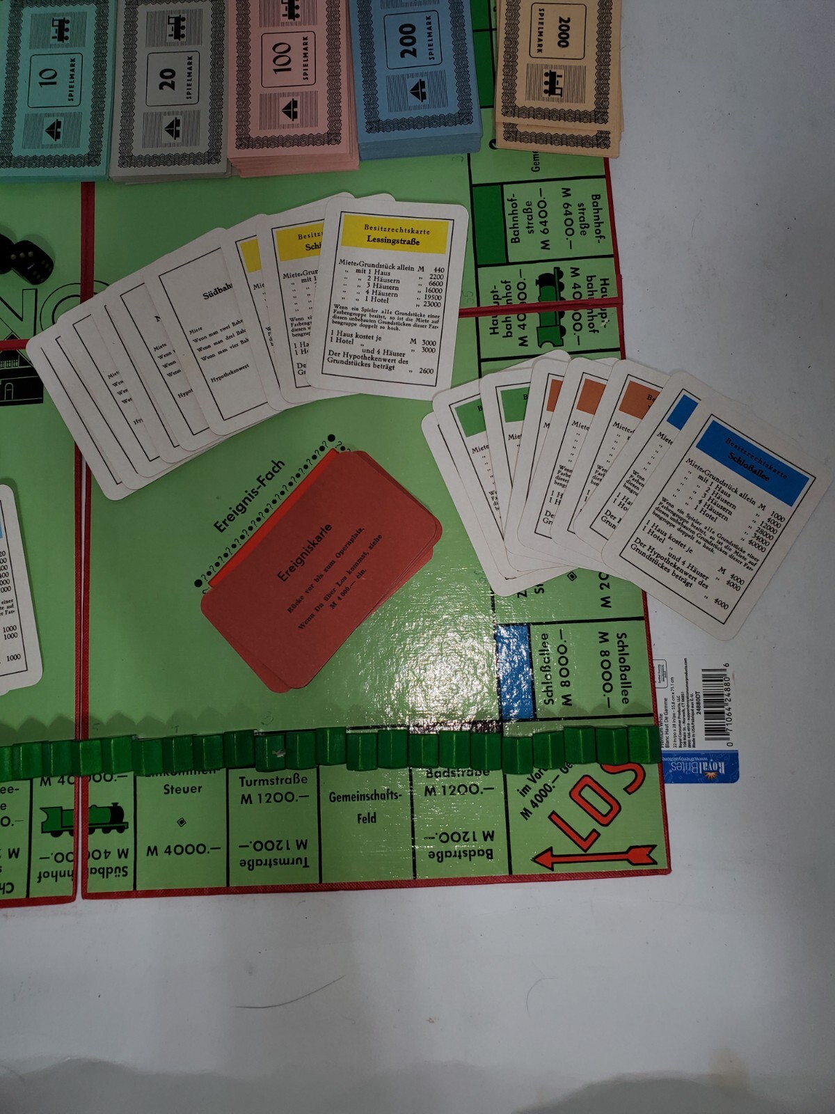 Monopoly Rare German Import 1961 Comp Amazing Condition Wood Pcs Spiele Schmidt
