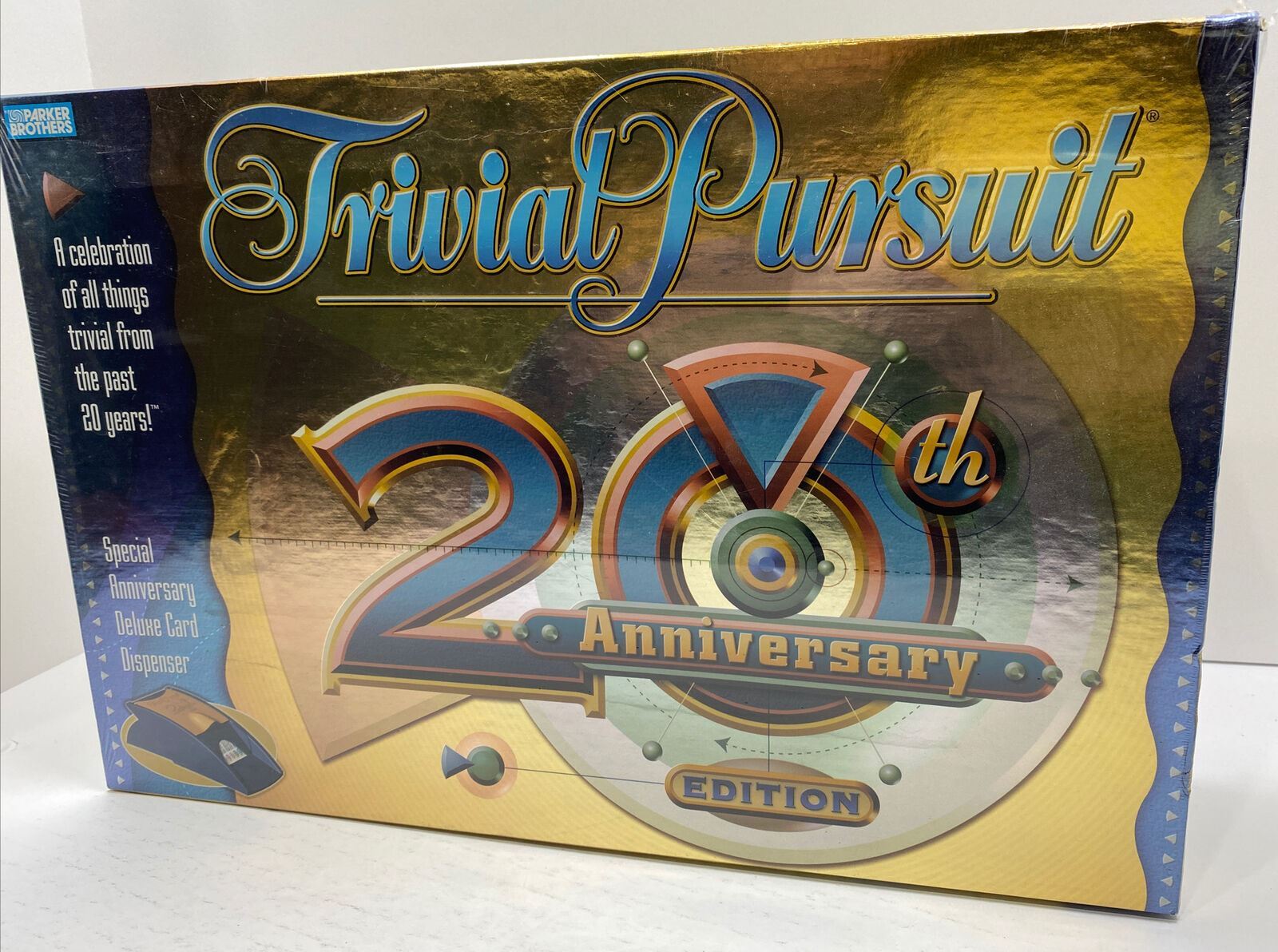 TRIVIAL PURSUIT 20TH ANNIVERSARY Edition Family Board Trivia Game New Sealed