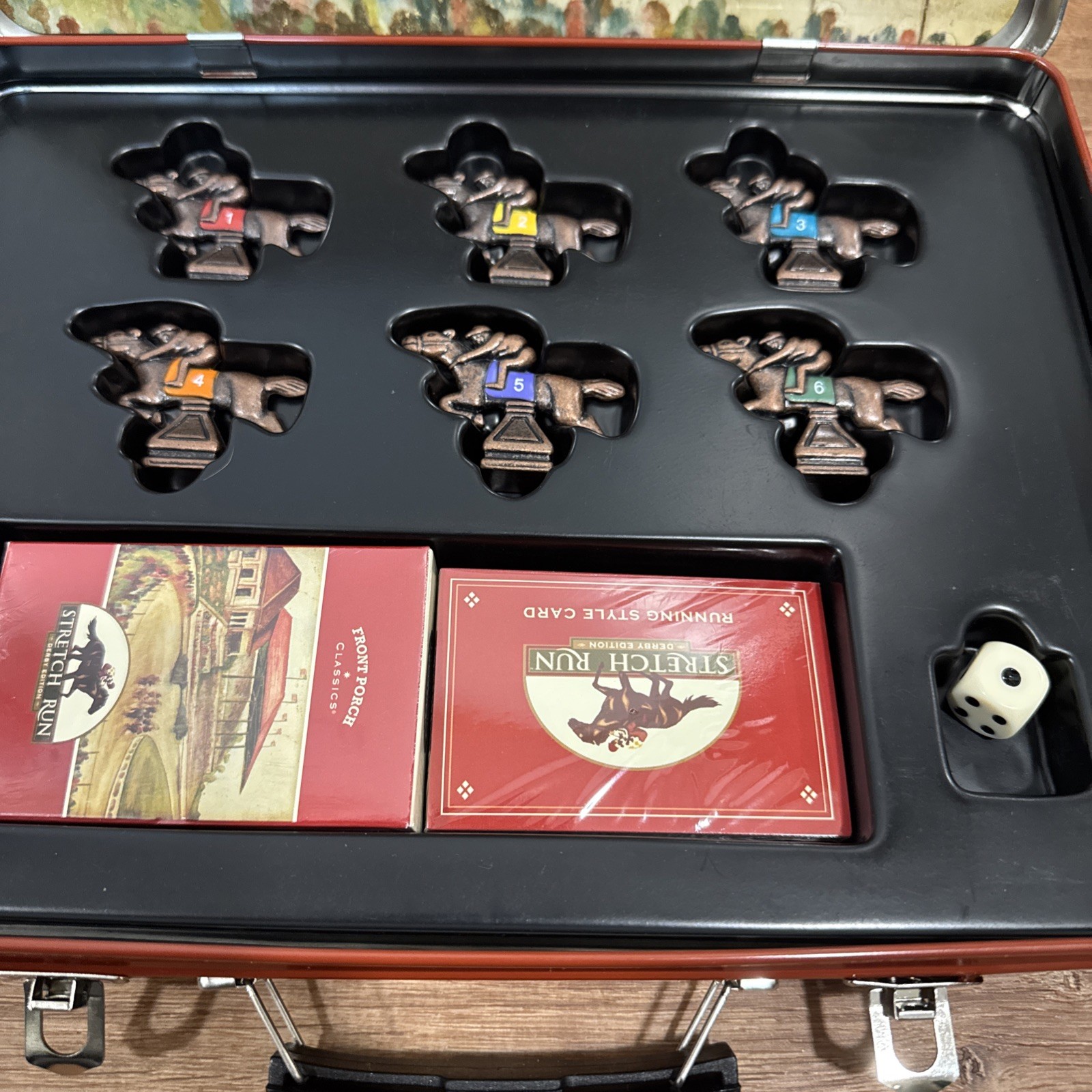Stretch Run Horse Racing Game Front Porch Classics Derby Edition Strategy New