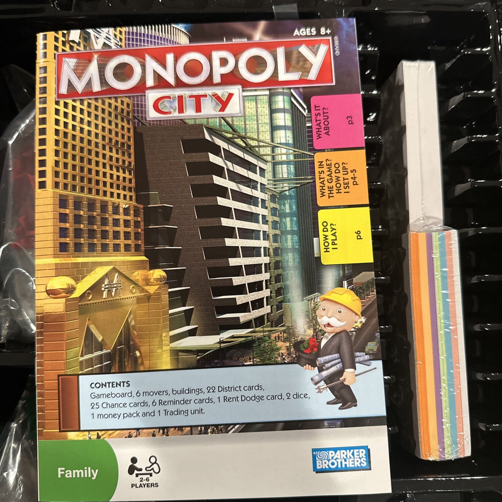 MONOPOLY CITY Metal TIN Box Edition Game 2009 New in Box. Never Played