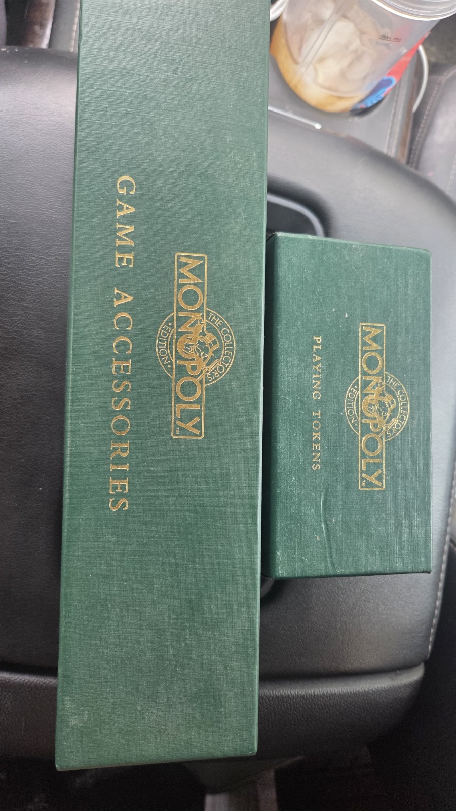 Parker Brothers Monopoly Collector’s Edition 1991 Franklin Mint Accessories
