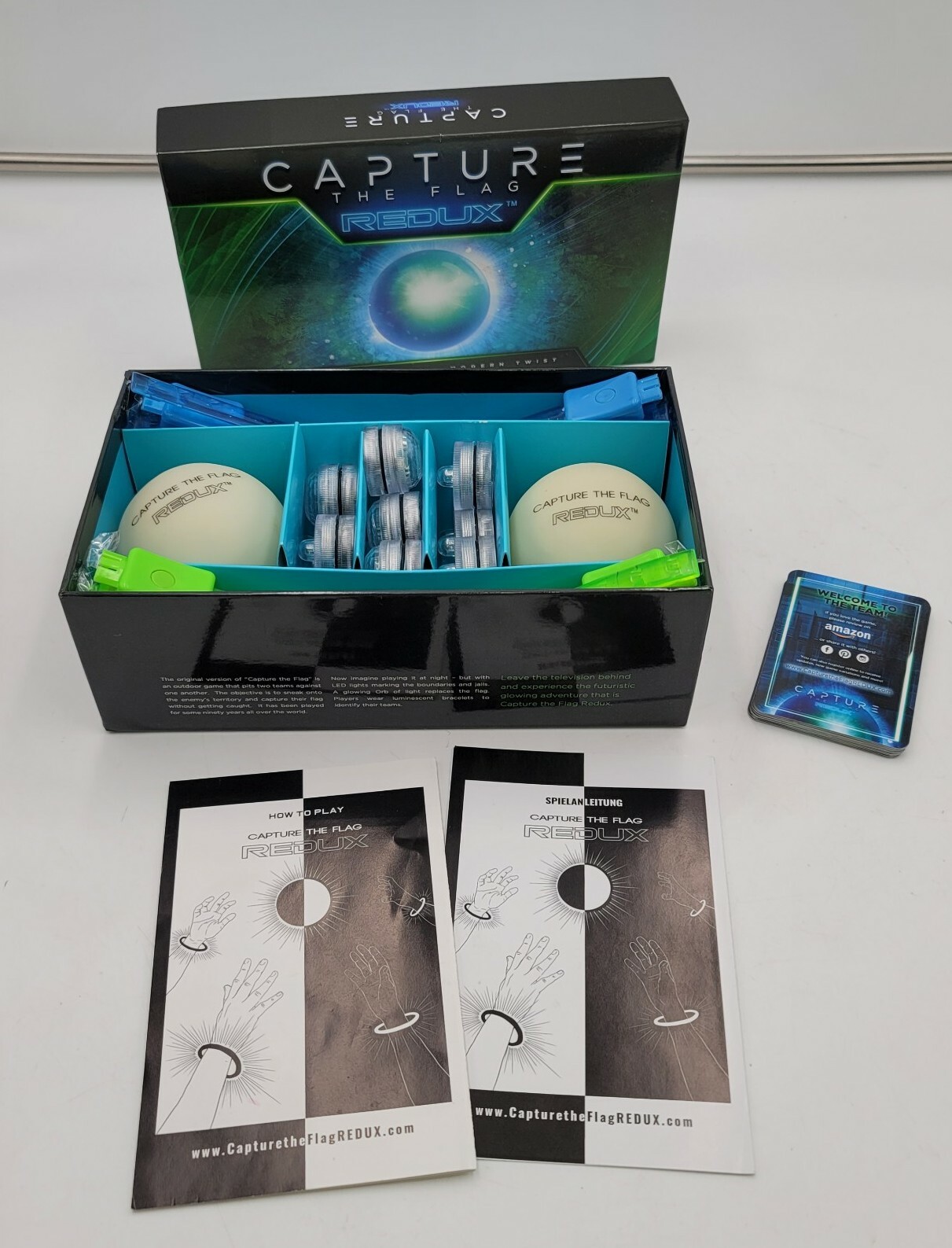 Capture the Flag REDUX Glow-in-Dark Outdoor Night-Time Youth Game *READ*