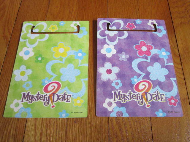 Milton Bradley Mystery Date Game 1999/2000 Replacement Part 4 ADDRESS BOOKS