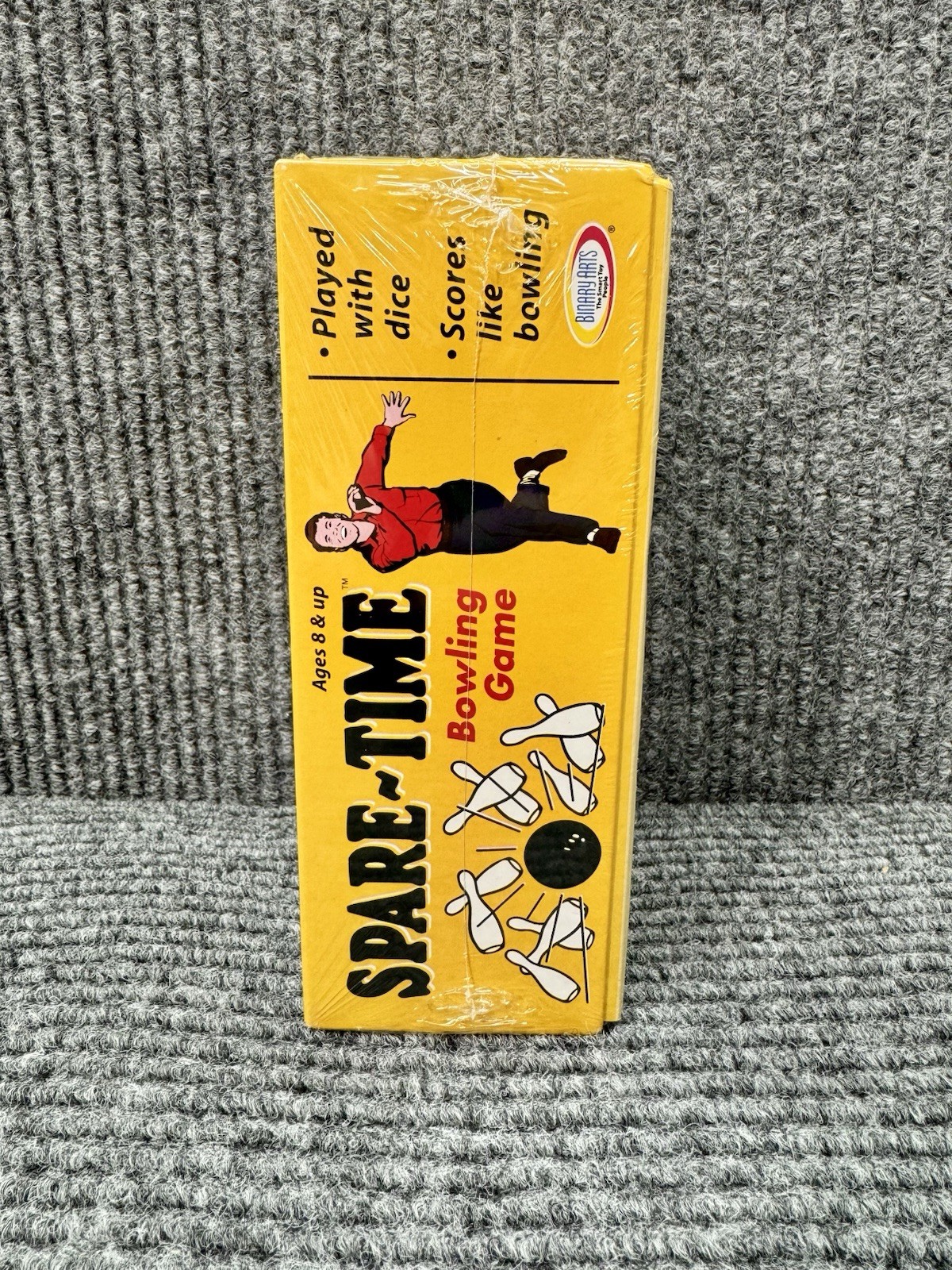 Spare-Time Bowling Dice Game 2003 Binary Arts Pin Dice Cup Brand Sealed/New VTG