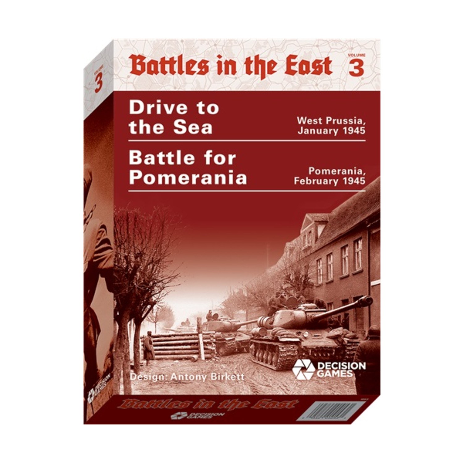 Decision Games Wargame Battles in the East Vol. 3 Box SW (New)