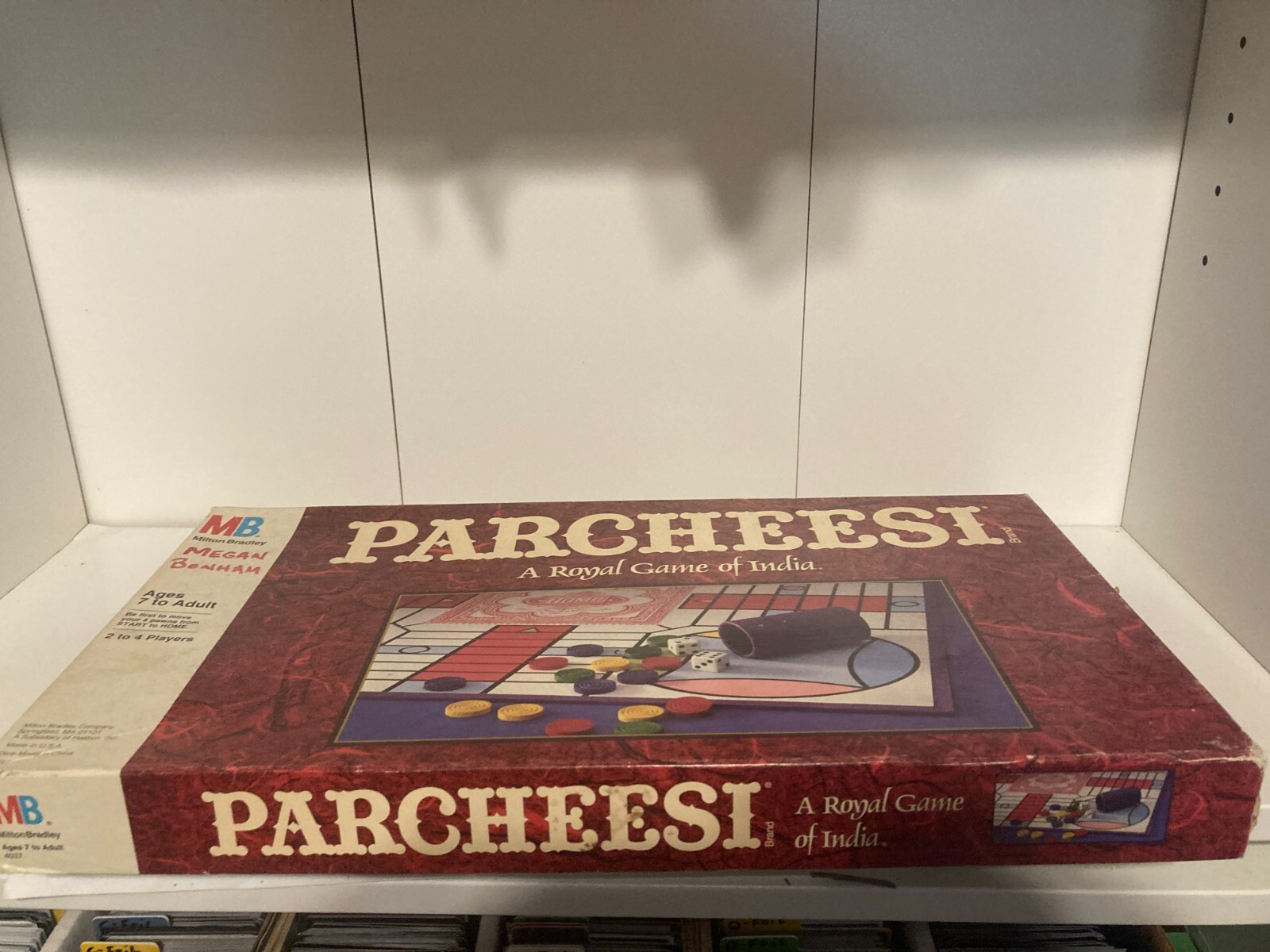 VINTAGE Milton Bradley 1989 PARCHEESI Royal Game Of India Complete Extra Parts