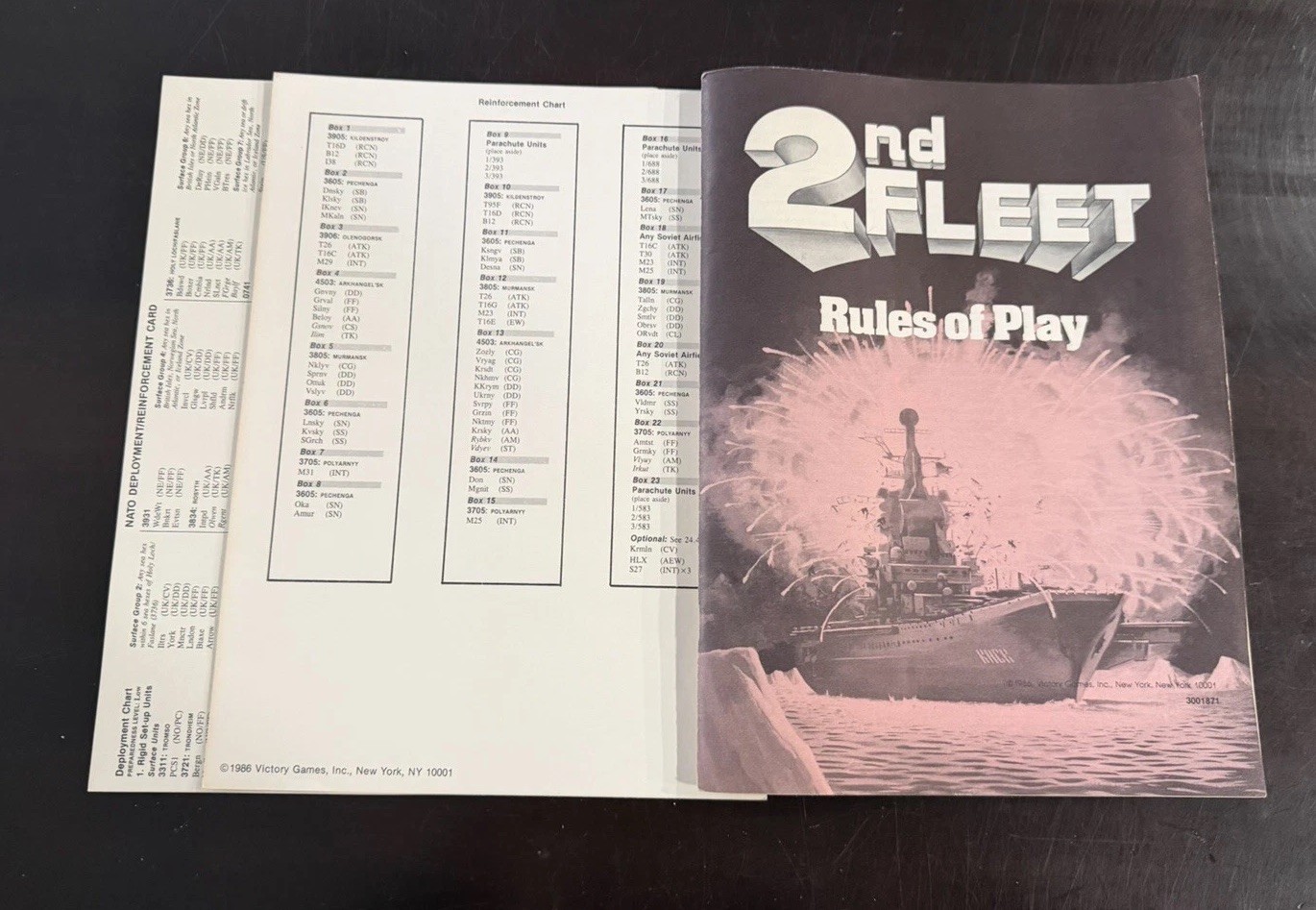 Victory Games Inc., 2nd Fleet Modern Naval Combat in the North Atlantic 1986
