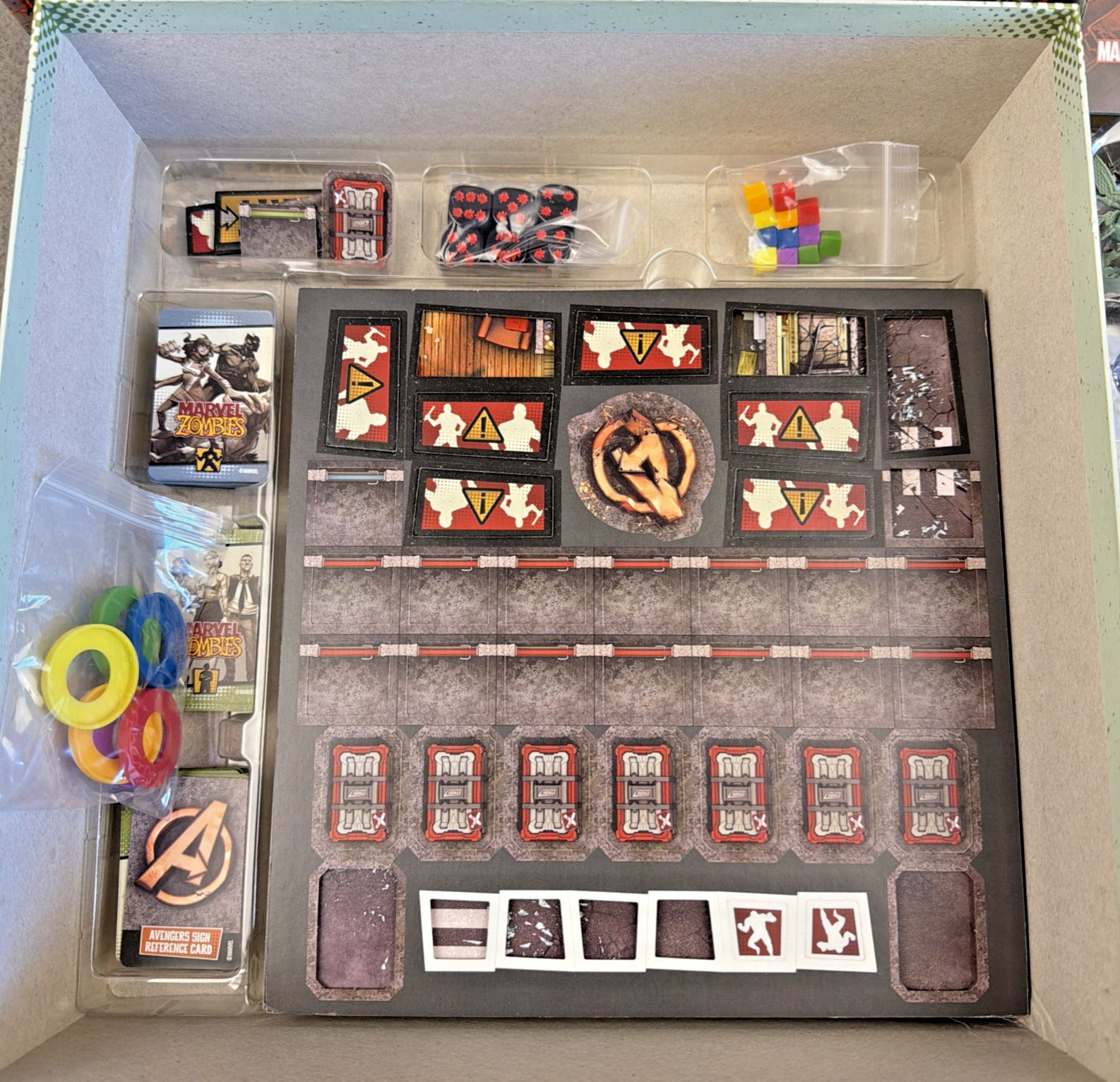 MARVEL ZOMBIES: CORE BOX A ZOMBICIDE Board Game CMON Complete