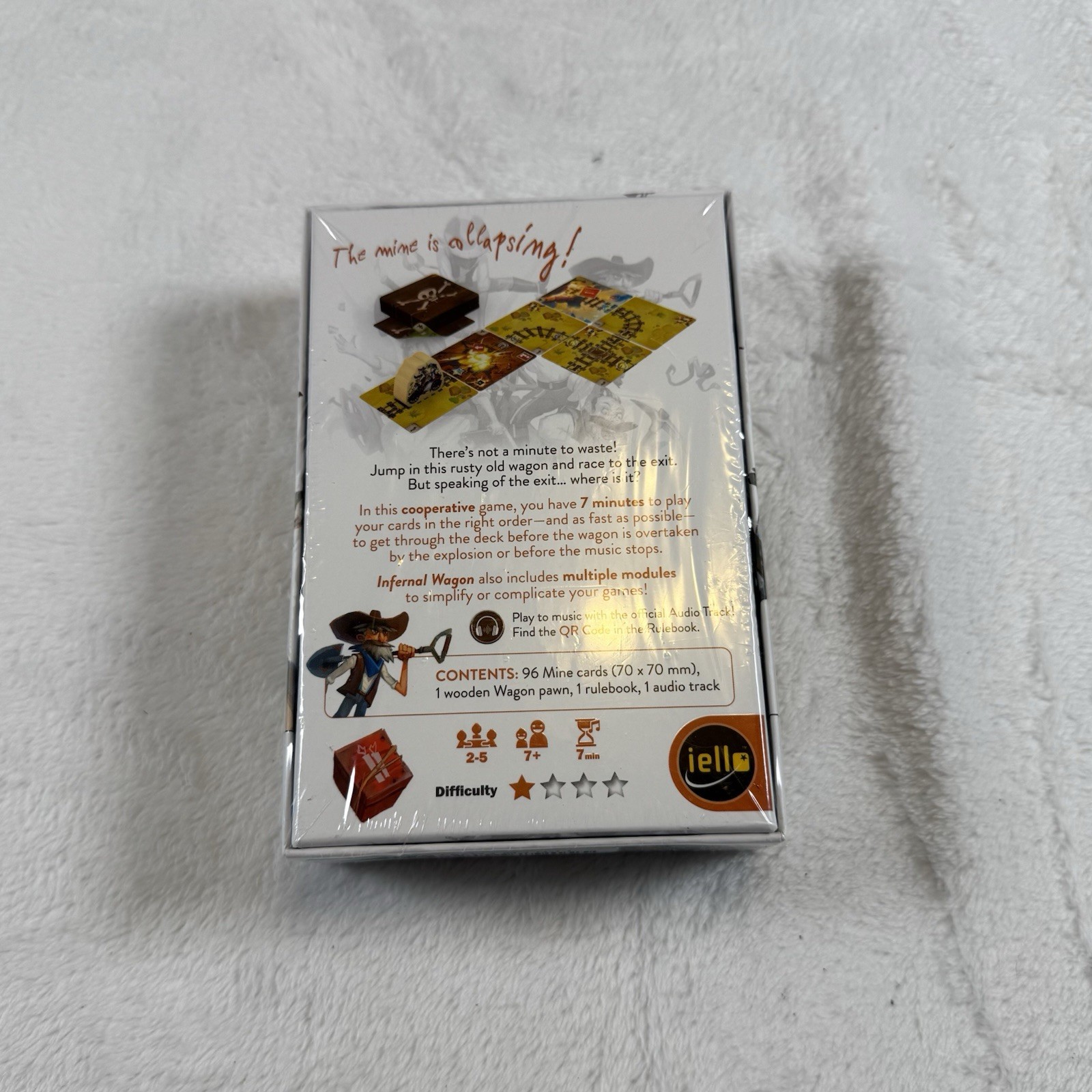 Infernal Wagon Board Game IELLO New Sealed Cooperative Card Game 2-5 Players