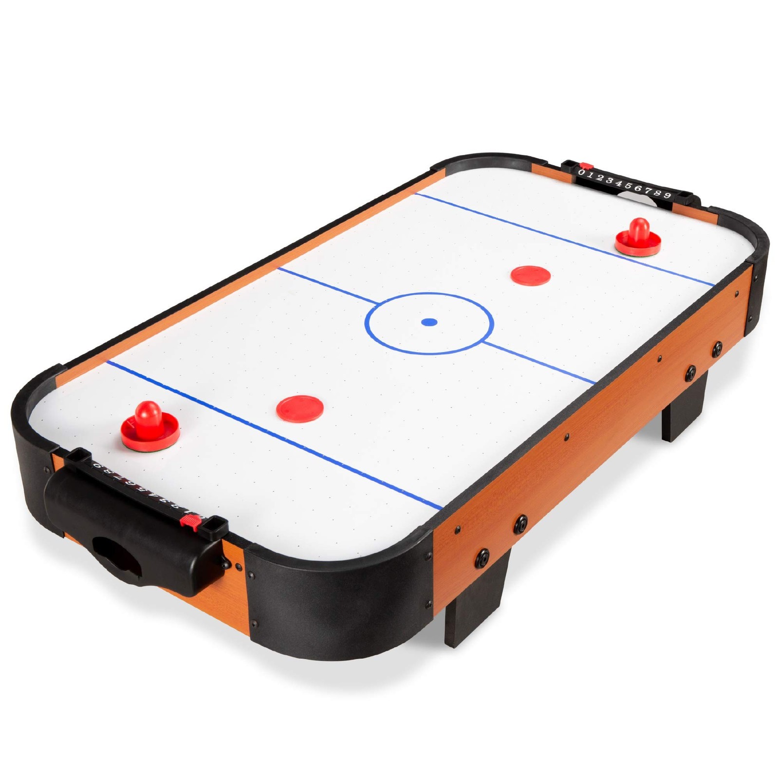Best Choice Products 40in Portable Tabletop Air Hockey Arcade Table for Game …