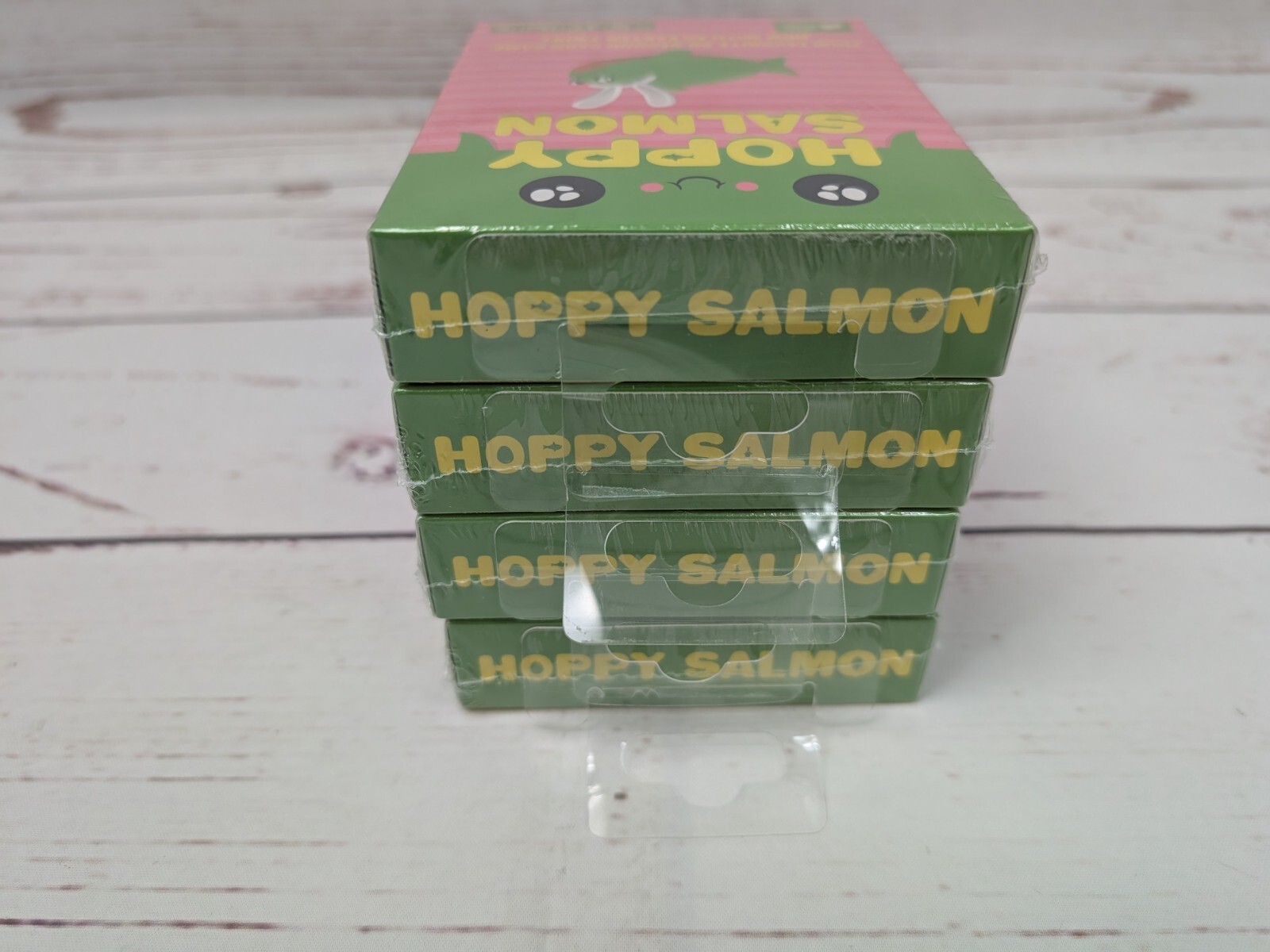 4 Hoppy Salmon Card Party Games NIS Exploding Kittens Easter Basket Gift Stuffer