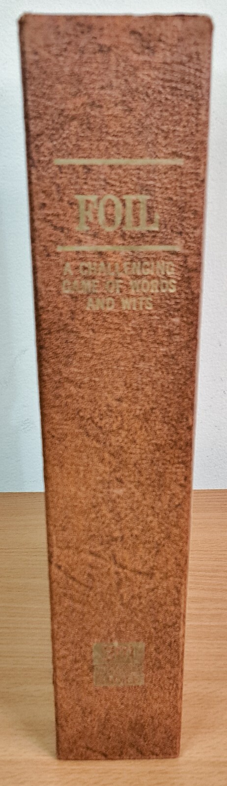 Foil 3M Bookshelf Game – 1968 – Complete Challenging Game of Words and Wits
