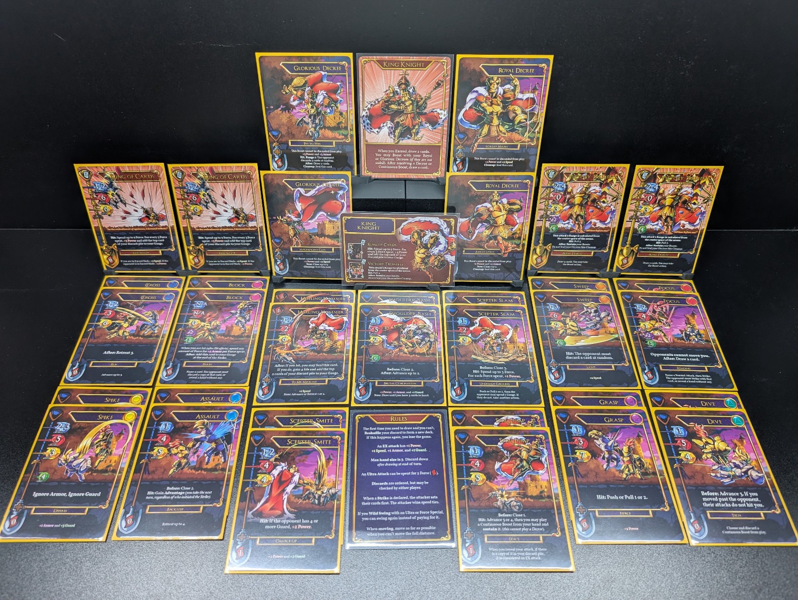 Exceed Fighting System – Shovel Knight Complete – Includes Enchantress & Specter