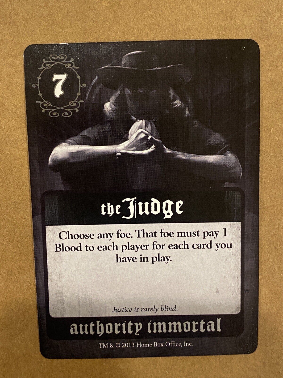 True Blood Night Eternal Board Game The Judge Bloody Rajya Promo Pack