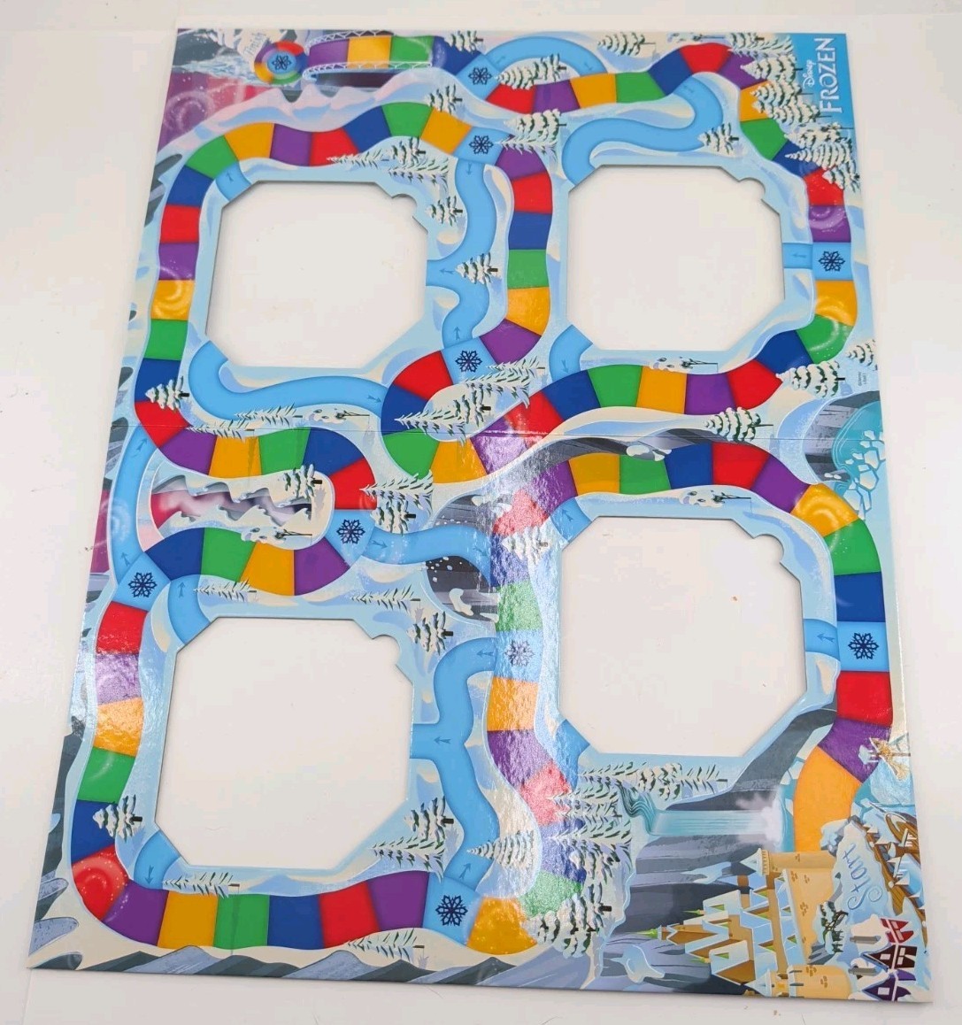 Disney Frozen Surprise Slides Game 2014 Wonder Forge Complete