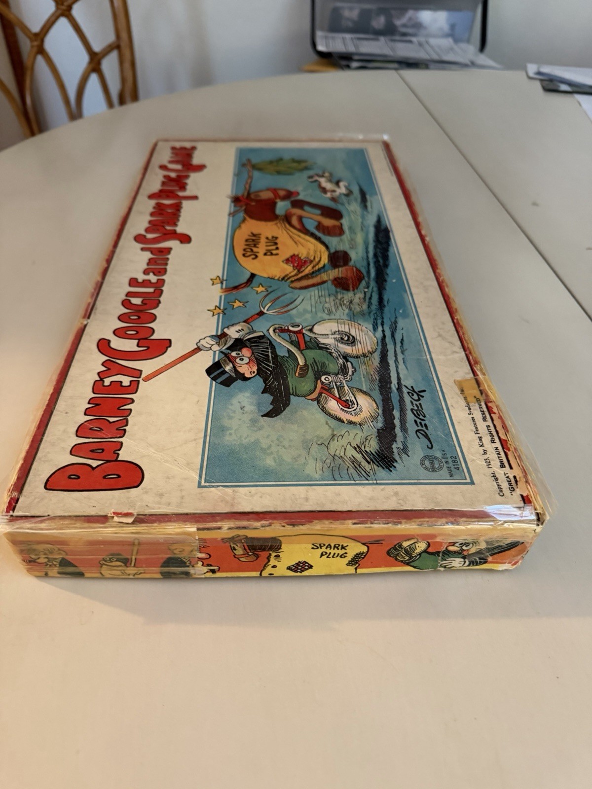 VINTAGE 1923 – Barney Google and Spark Plug Game – King Features Syndicate
